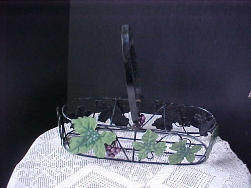 Grape vine wine bottle holder - vine,